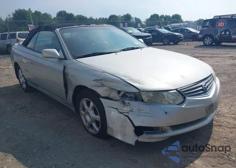 2002 Toyota Camry Solara Sle V6 из США, поврежденный, VIN 2T1FF28PX2C593154
